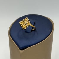 خاتم ذهب عيار 21