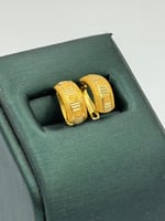 حلق ذهب عيار 18