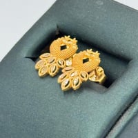 حلق ذهب عيار 21