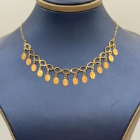 عقد رشرش ذهب عيار 21