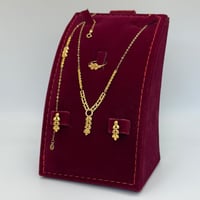 طقم غصن الزيتون ذهب عيار 21