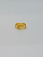 خاتم تصميم عالمي ذهب عيار 21