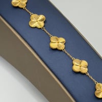 اسوارة تصميم عالمي ذهب عيار 21