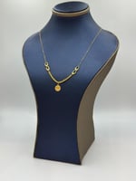 عقد جنيهات ذهب عيار 21