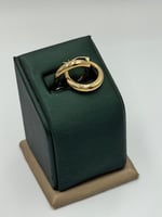 حلق ذهب إيطالي عيار 18