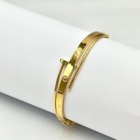 اسوارة تصميم عالمي ذهب عيار 18