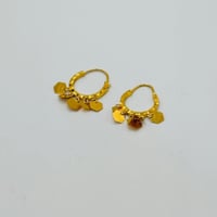 حلق ذهب عيار 21