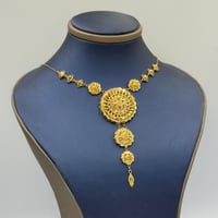 عقد كرسي جابر ذهب عيار 21