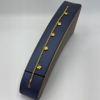 اسوارة قلوب ذهب عيار 21