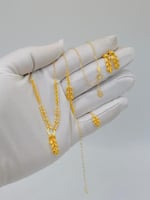 طقم غصن الزيتون ذهب عيار 21