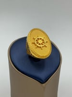 خاتم ذهب عيار 21