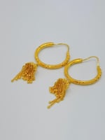 حلق ذهب عيار 22