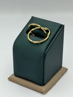 حلق ذهب عيار 18