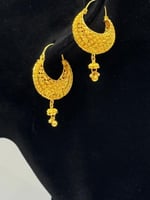 حلق ذهب عيار 22