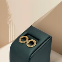 حلق تصميم عالمي ذهب عيار 21