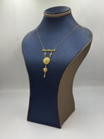 عقد كرسي جابر ذهب عيار 21