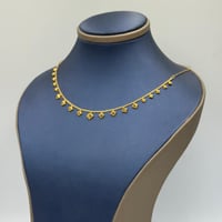 عقد ياسمينة ذهب عيار 21