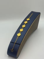 اسوارة جنيهات ذهب عيار 21