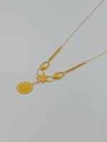 عقد ذهب عيار 21