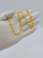 عقد ذهب عيار 21