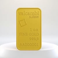 سبيكة Valcambi ذهب 31.1 جرام عيار 24