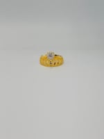 خاتم خطوبة ذهب عيار 21