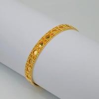 اسوارة تصميم عالمي ذهب عيار 21