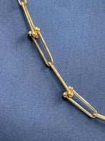 سلسلة ذهب تبفاني عيار 18