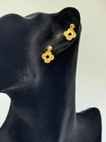 حلق ذهب عيار 21