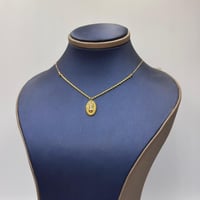 عقد البصمة ذهب عيار 21