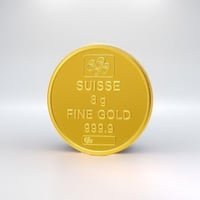 سبيكة شكل جنية ذهب عيار 24