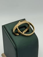 حلق ذهب عيار 18