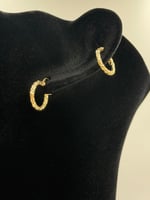 حلق ذهب عيار 18