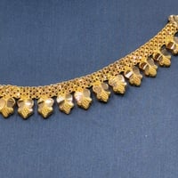 عقد ياسمينة ذهب عيار 21