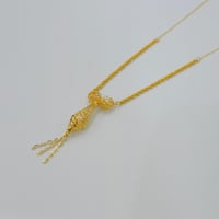 عقد ذهب عيار 21