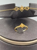 Set gold 21K - طقم ذهب عيار 21