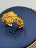 خاتم ذهب عيار 21