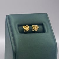 حلق ذهب عيار 18