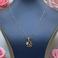Necklaces 18K - سلسال وتعليقة عيار 18
