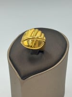 خاتم ذهب عيار 21