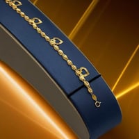 اسوارة حلبي ذهب عيار 21