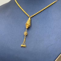 عقد ذهب عيار 21