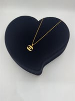 sعقد تشانيل ذهب عيار 18