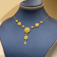 عقد كرسي جابر ذهب عيار 21