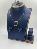 طقم تيفاني ذهب عيار 18