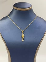 Necklaces Gold 18K - سلسال وتعليقة ذهب عيار 18