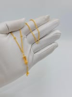 سبحة ذهب عيار 21