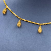 عقد ذهب عيار 21