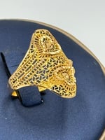 خاتم ذهب عيار 21