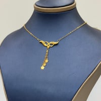 عقد ذهب عيار 21